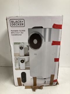 BLACK + DECKER PORTABLE 12,000 BTU 3-IN-1 AIR CONDITIONER