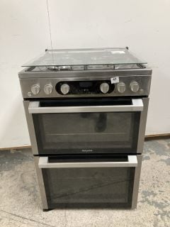 HOTPOINT HDM67G0C2CX 60 CM GAS COOKER RRP: £569