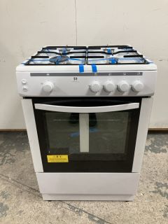 ESSENTIALS CFSG60W18 60 CM GAS COOKER RRP: £269