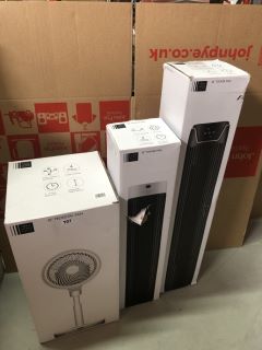 3 X JOHN LEWIS FANS INC 36" TOWER FAN