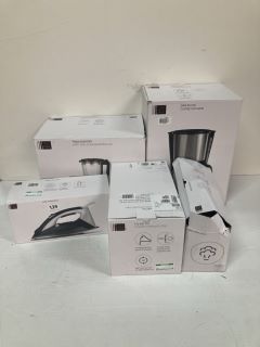 QTY OF JOHN LEWIS ITEMS INC DRIP FILTER COFFEE MACHINE