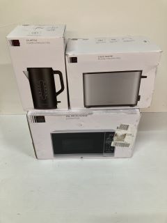 3 X ITEMS INC 20L MICROWAVE