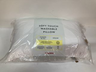 3 X SOFT TOUCH WASHABLE PILLOWS