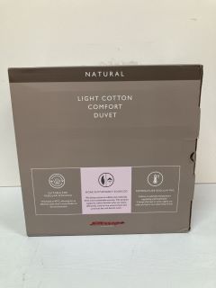 LIGHT COTTON COMFORT DUVET