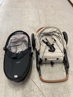 2 X ITEMS INC PULL & FOLD PUSHCHAIR