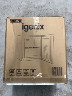 IGENIX 41 LITRE COUNTER TOP FRIDGE WITH LOCK BLACK