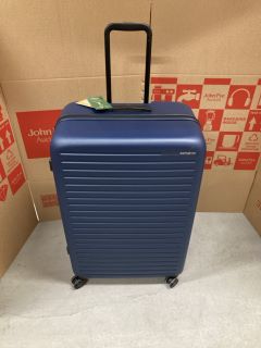 SAMSONITE NAVY SUITCASE