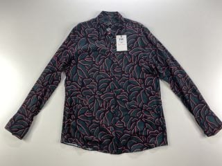 PAUL SMITH WOMEN'S SHIRT. SIZE: 42, MADE FROM: 100% VISCOSE. RRP: £195