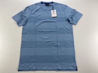 PAUL SMITH MEN'S SS REG FIT T-SHIRT. SIZE: M, MADE FROM: 100% ORGANIC COTTON. RRP: £80