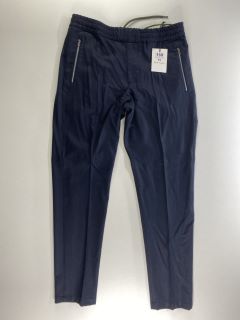 PAUL SMITH MEN'S DRAWCORD TROUSER. SIZE: 34, MADE FROM: 100% WOOL. RRP: £210