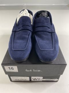 PAUL SMITH WOMEN'S SHOE GLYNN NAVY. SIZE: 38, MADE FROM: 100% COW LEATHER UPPER/COW LEATHER SOLE. RRP: £285