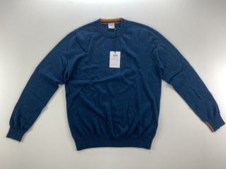 PAUL SMITH GENT'S PULLOVER CREW NECK. SIZE: M, MADE FROM: 100% CASHMERE. RRP: £450