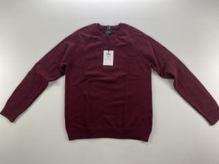 PAUL SMITH MEN'S PULLOVER CREW. SIZE: S, MADE FROM: 100% MERINO WOOL. RRP: £175