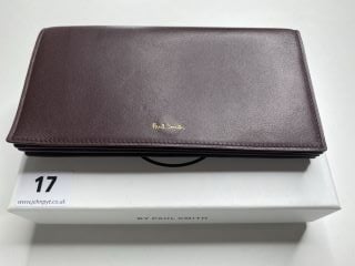 PAUL SMITH WOMEN'S WALLET PURSE. MADE FROM: 100% CALF LEATHER. RRP: £275