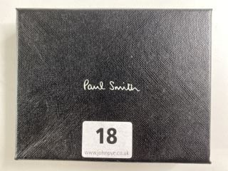 PAUL SMITH MEN'S WALLET BF INTMUL. MADE FROM: 100% CALF LEATHER. RRP: £180