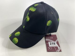 PAUL SMITH MEN'S CAP APPLE PRINT. MADE FROM: 100% POLYESTER WOVEN. RRP: £55