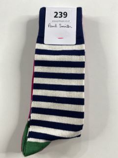 2 X PAUL SMITH SOCKS SIZE 0 (RRP £40)