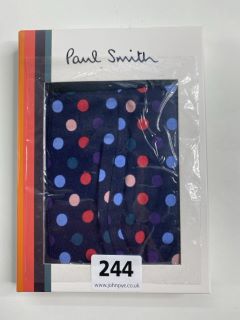 PAUL SMITH MEN'S TRUNK. SIZE: L, MADE FROM: 94 COTTON 6 SPANDEX KNITTED. RRP: £27