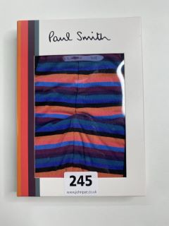 PAUL SMITH MEN'S TRUNK. SIZE: L, MADE FROM: 94 COTTON 6 SPANDEX KNITTED. RRP: £27