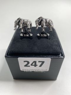 PAUL SMITH MEN'S CUFFLINK E ANIMALS. MADE FROM: 70 COPPER 30 ZINC PLATED WITH 100% ENAMEL. RRP: £100