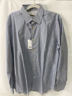 PAUL SMITH GENT'S S/C TAILORED SHIRT. SIZE: 16, MADE FROM: 100% COTTON. RRP: £170