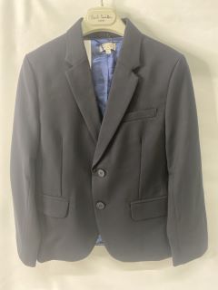 PAUL SMITH PERFECT J NAVY STSI JACKET. SIZE: 8A, MADE FROM: 100% VISCOSE /56% ACETATE 44% VISCOSE/ 100% WOOL. RRP: £206