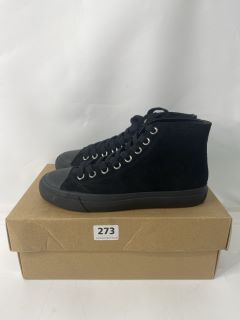 PAUL SMITH WOMEN'S SHOE CARVER BLACK. SIZE: 38, MADE FROM: 100% COW LEATHER UPPER/RUBBER SOLE. RRP: £195