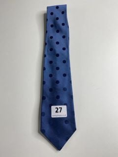 PAUL SMITH MEN'S TIE SPOT. SIZE: 8CM, MADE FROM: 100% SILK WOVEN. RRP: £110