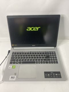 ACER ASPIRE 5 256GB LAPTOP IN SILVER: MODEL NO A515-55 (UNIT ONLY(WITH CHARGER)). INTEL CORE I3-1005G1, 12GB RAM,   [JPTN41020]