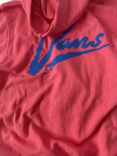 VANS PINK JUMPER (UK SIZE SMALL)