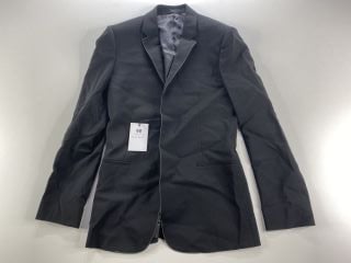 PAUL SMITH GENT'S CONCEALED 2 BTN JACKET. SIZE: 36/46, MADE FROM: 73% WOOL 26% MOHAIR 1% ELASTANE. RRP: £995