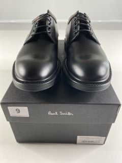 PAUL SMITH MEN'S SHOE RUTFORD BLACK MULTI TOPLINE. SIZE: 6, MADE FROM: 100% COW LEATHER UPPER/RUBBER SOLE. RRP: £365