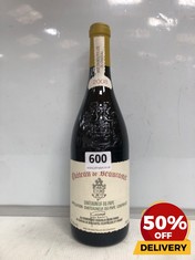 BOTTLE OF CHATEAU DE BEAUCASTEL CHATEAUNEUF-DU-PAP CONTROLEE 2008 WHITE WINE 75CL (18+ ONLY) (COLLECTION DAYS MONDAY 2ND SEPTEMBER - WEDNESDAY 4TH SEPTEMBER)