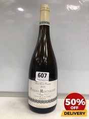 BOTTLES OF PULIGNY-MONTRACHET " CLOS DE LA PUCELLE" 2021 WHITE WINE 75CL (18+ ONLY) (COLLECTION DAYS MONDAY 2ND SEPTEMBER - WEDNESDAY 4TH SEPTEMBER)