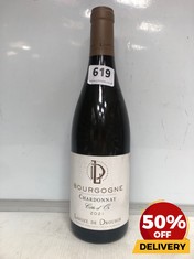 BOTTLE OF LAROZE DE DROUHIN BOURGOGNE CHARDONNAY 2021 75CL (18+ ONLY) (COLLECTION DAYS MONDAY 2ND SEPTEMBER - WEDNESDAY 4TH SEPTEMBER)