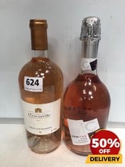 BOTTLE OF L'ESCARELLE CROIX D'ENGARDIN 2021 75CL TO INCLUDE CON-TRE' ROSE SPUMANTE MILLESIMATO 75CL (18+ ONLY) (COLLECTION DAYS MONDAY 2ND SEPTEMBER - WEDNESDAY 4TH SEPTEMBER)