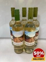 5 X BOTTLES OF CASA NUEVA SAUVIGNON BLANC 2022 75CL (18+ ONLY) (COLLECTION DAYS MONDAY 2ND SEPTEMBER - WEDNESDAY 4TH SEPTEMBER)