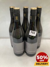 5 X BOTTLES OF DRAGON HILLS SYRAH VIN VARIETAL 75CL (18+ ONLY) (COLLECTION DAYS MONDAY 2ND SEPTEMBER - WEDNESDAY 4TH SEPTEMBER)