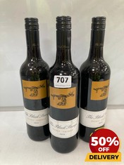 3 X BOTTLES OF THE BLACK STUMP 2021 DURIF SHIRAZ 75CL (18+ ONLY) (COLLECTION DAYS MONDAY 2ND SEPTEMBER - WEDNESDAY 4TH SEPTEMBER)