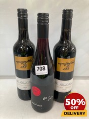 2 X BOTTLES OF THE BLACK STUMP 2021 DURIF SHIRAZ 75CL TO INCLUDE PARCEL SERIES USA 60/2020 SONOMA COAST PINOT NOIR 75CL (18+ ONLY) (COLLECTION DAYS MONDAY 2ND SEPTEMBER - WEDNESDAY 4TH SEPTEMBER)