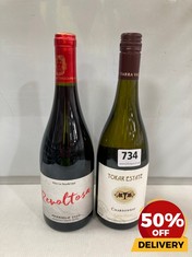 TOKAR ESTATE CHARDONNAY YARRA VALLEY 2017 75CL TO INCLUDE REVOLTOSA VIDA LA PROMETIDA NEBBIOLO 2020 75CL (18+ ONLY) (COLLECTION DAYS MONDAY 2ND SEPTEMBER - WEDNESDAY 4TH SEPTEMBER)