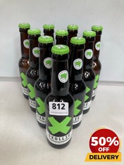 12 X 330ML BOTTLES OF SXOLLIE GRANNY SMITH XIDER (18+ ONLY) (COLLECTION DAYS MONDAY 2ND SEPTEMBER - WEDNESDAY 4TH SEPTEMBER)