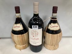 LUNA 2022 SINGLE VINEYARD MALBEC 150CL TO INCLUDE 2 X BOTTLES OF 2022 CHIANTI DRY RED WINE 150CL (18+ ONLY) (COLLECTION DAYS MONDAY 2ND SEPTEMBER - WEDNESDAY 4TH SEPTEMBER)