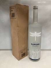 3L BOTTLE OF SUPERB MAGNUM VODKA (18+ ONLY) (COLLECTION DAYS MONDAY 2ND SEPTEMBER - WEDNESDAY 4TH SEPTEMBER)