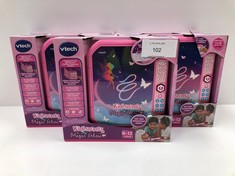 5 X VTECH KIDISECRETS MAGIC GLOW - SECRET ELECTRONIC DIARY WITH MAGIC PENCIL AND COMBINATION LOCK, FOR CHILDREN 6-12 YEARS OLD-LOCATION 10A.