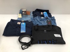 6 X LEVIS GARMENTS VARIOUS MODELS INCLUDING BLACK BELT-LOCATION 6A.