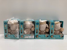 4 X PLUSH SLEEP SHEEP CLOUD-B WITH SOOTHING SLEEP SOUNDS - LOCATION 47A.