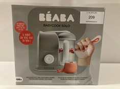 ROBOT STEAMER/BLENDER BABYCOOK BEABA 4 IN 1 - LOCATION 24A.