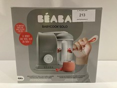 ROBOT STEAMER/BLENDER BABYCOOK SOLO BEABA 4 IN 1 - LOCATION 20A.