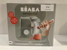 ROBOT STEAMER/BLENDER BABYCOOK SOLO BEABA 4 IN 1 - LOCATION 20A.